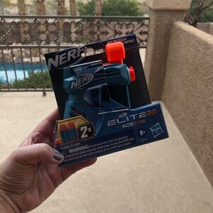 2 Nerf Elite 2.0 Blaster in Blue and Orange